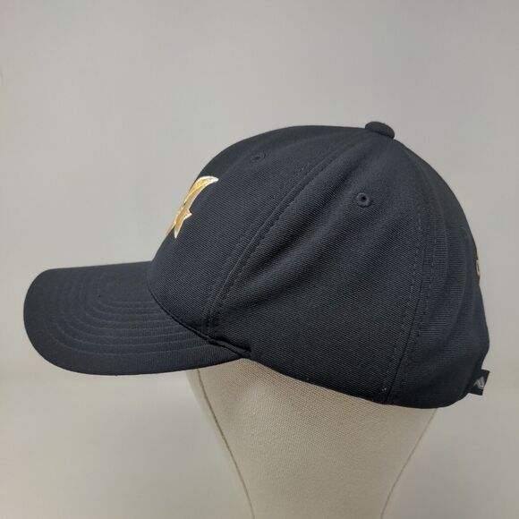 Pacific Headwear Men's Strapback Hat Black Embroidered Optimist Logo - Picture 3 of 9